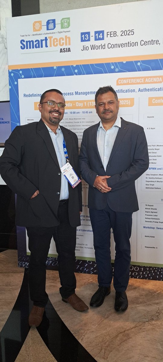 rohitbanerjee's tweet photo. Attended an insightful session by the legendary Brijesh Singh ji, focused on curtailing global cybercrime infrastructure, at #SmartTechAsia with @SmartTech_Asia https://t.co/3P6tQFlqZI