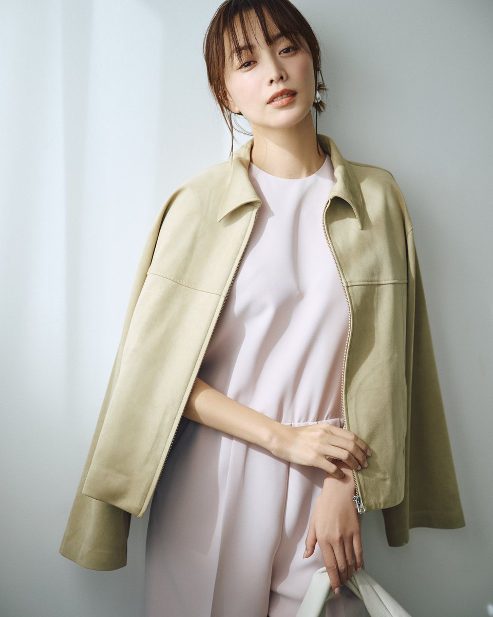新品・タグ付き　ミラオーウェン　ステンカラースウェードブルゾン Mila Owen on X: 