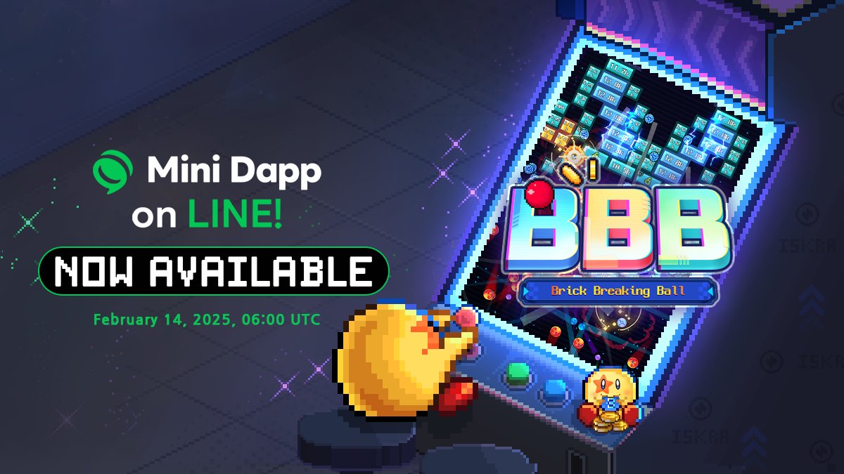 iskra_world's tweet photo. 🚀 BBB is NOW LIVE on LINE Mini Dapp 🚀

Click here to play  https://t.co/azNo4xo0bl

Hey BBB fam, the wait is OVER! BBB has officially launched on LINE! 🎉

💎 Collect Mystery Fragments & exchange them for Meme Coins—it might hit X100! 🚀
🎯 Complete missions to earn $KAIA!
🔗 Connect your LINE wallet for to win $KAIA!

Join our community at : https://t.co/klE9lCA21i

🥊  Brick smashing time! Smash bricks🧱, collect rewards, and keep earning—even offline!