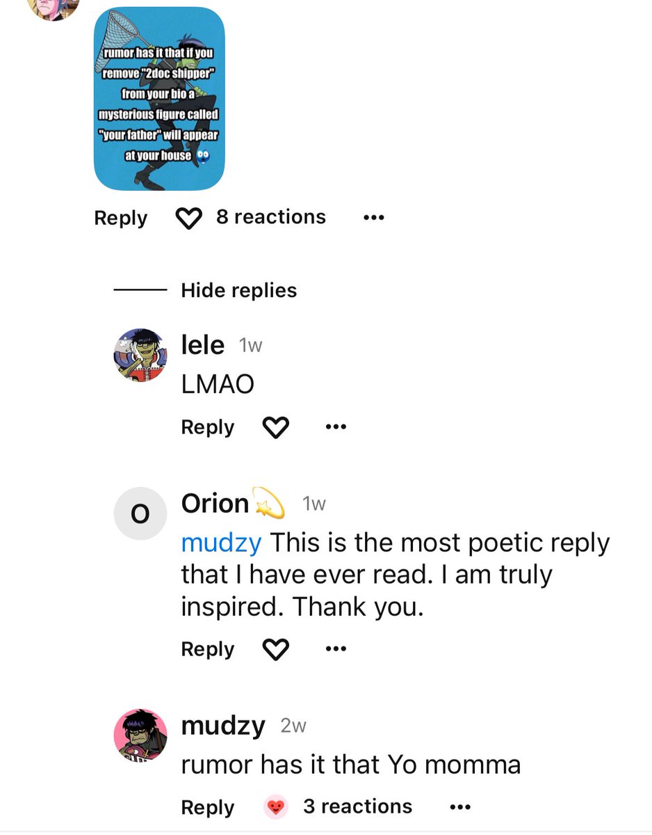 2dgorillazREAL's tweet image. i giggled