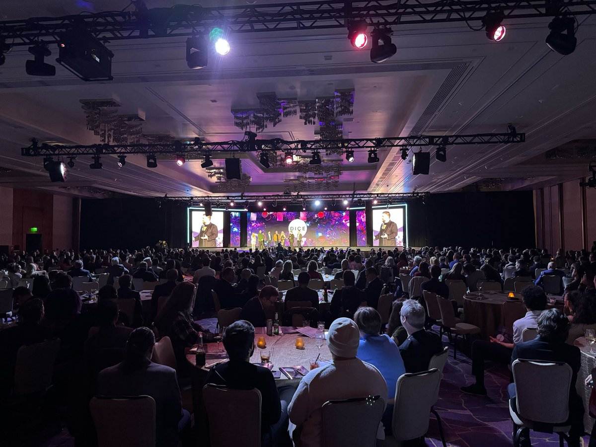 tashiprotocol's tweet photo. Big moments, big wins! 🎮🏆 

The Academy Awards of gaming are in full swing at #DICESummit, celebrating the brilliant minds pushing the industry forward.  #DICE2025 https://t.co/uS5B58zJ9G