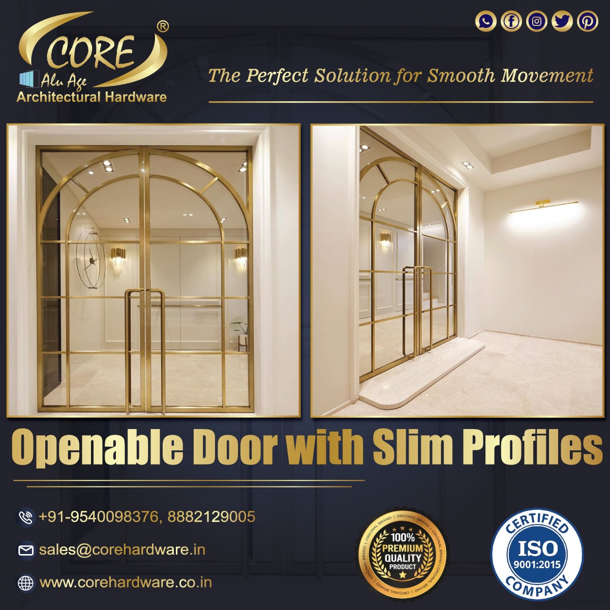 corealuage's tweet image. Experience elegance with Core's Openable Door featuring slim profiles—seamless design, maximum transparency, and modern aesthetics. 🚪✨

#SlimProfileDoors #ModernDoors #ArchitecturalDesign #LuxuryDoors #GlassDoors #FramelessDesign #SleekAndStylish #CustomDoors #CoreHardware