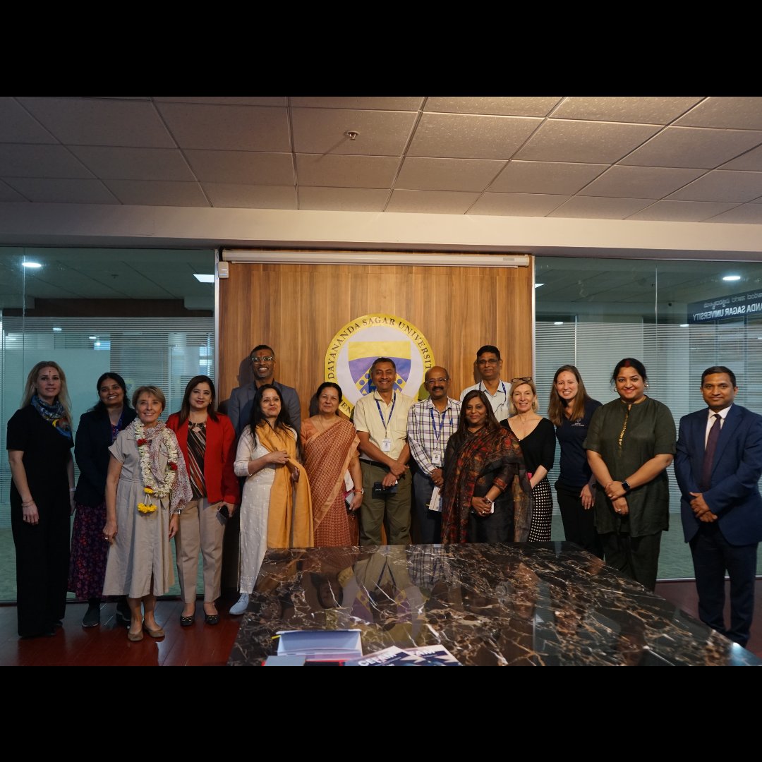 DSUBangalore's tweet image. Expanding global horizons at DSU!
DSU, in collaboration with Gen Next Education (Junction 91), hosted international university delegates to explore study abroad opportunities, student exchanges, and research collaborations.
#dayanandasagaruniversity #Junction91 #GlobalEducation