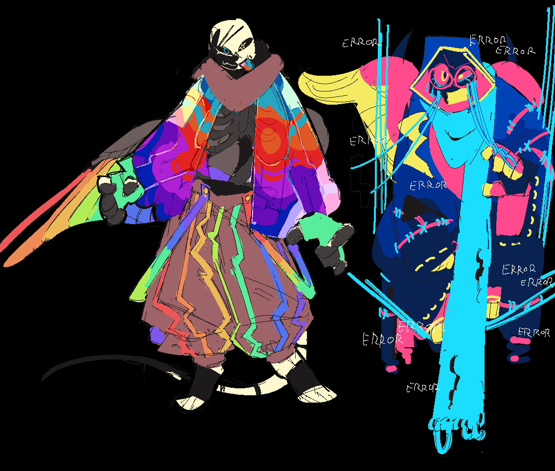 recent doodles featuring ink

#freshsans #inksans #errorsans #utmv