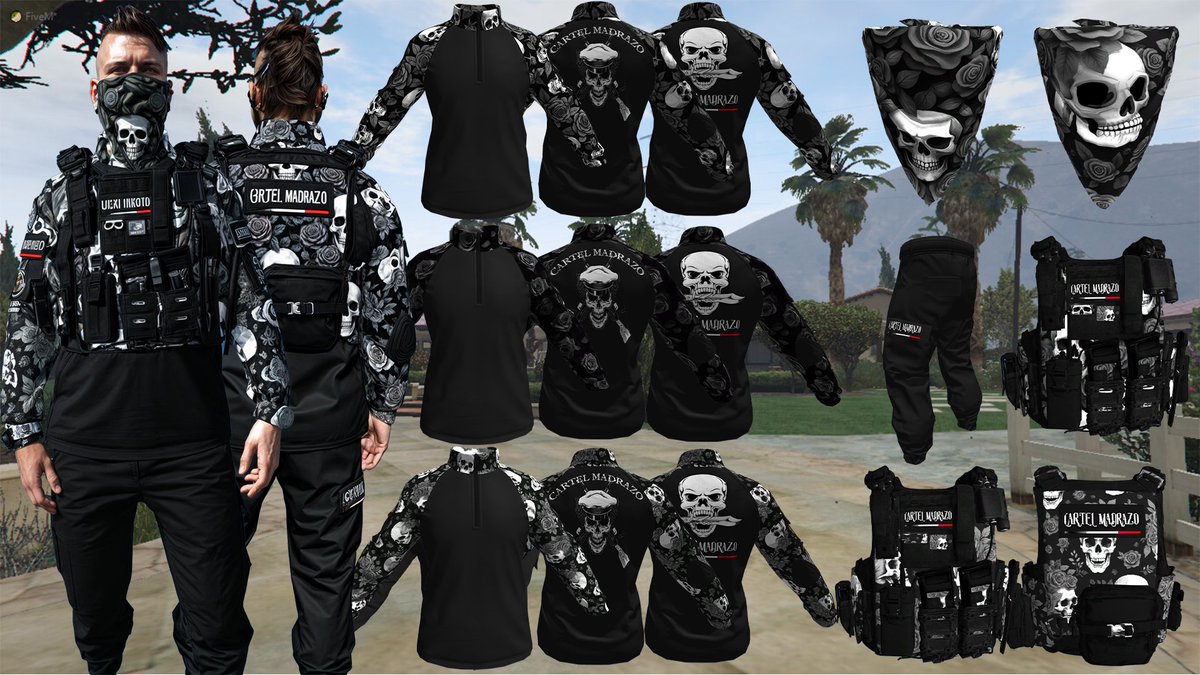 GatvolFivem's tweet photo. Cartel Strike Team Uniform
Available at Gatvol Clothing
https://t.co/UIa1Ff5WiM
Tebex
https://t.co/r4vAAqH1qd

#FiveM  #GTA6  #GTAVI  #GTA5  #GTAOnline  #GATVOL
@gaming_mavrick https://t.co/0o0RkSplRX