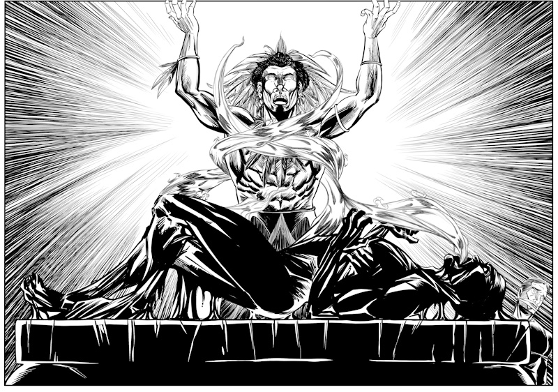 rjoftheisland's tweet photo. Here’s a look at a new project, #FadeToBlue that I’m working on for #TheFourthAge Universe. This film noir style book will be black and white and available digitally. Enjoy! And stay tuned for more!
#CG #ComicsGate #comics #superhero #IronAge https://t.co/iPtriRqIsx