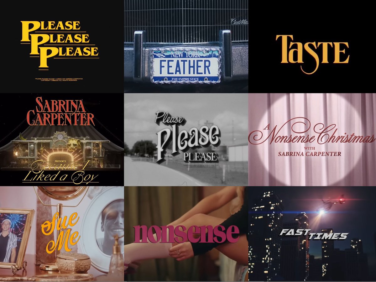 livswildflower's tweet photo. i love the sccu (sabrina carpenter cinematic universe) https://t.co/l099YGVzQK