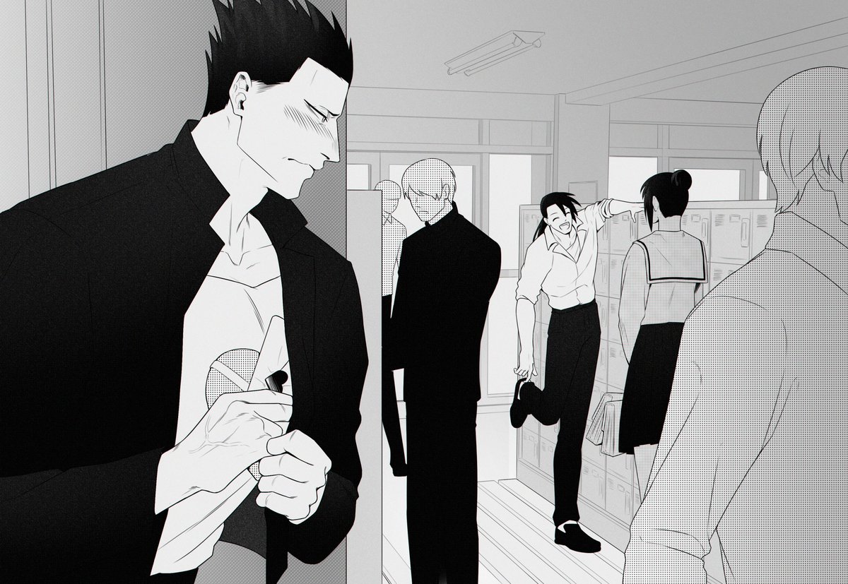tsukizawr's tweet photo. #greedling school !au: valentine day https://t.co/MIHgLRh3nT