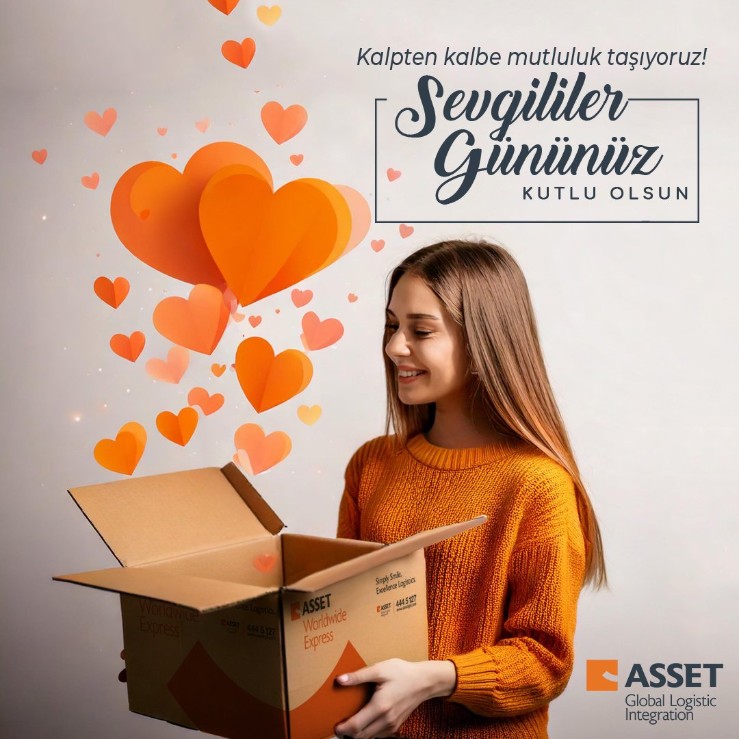 AssetGli's tweet photo. 📦 Sevgiyle paketlenmiş her gönderi, güvenle ve tam zamanında yerine ulaşır. 14 Şubat’ta mesafeler önemli değil, çünkü biz mutluluğu taşıyoruz! 💌 Yolu sevgiden geçen herkesin, Sevgililer Günü kutlu olsun 🧡
#14Şubat #KalptenKalbeMutluluk
#AssetGLI #AssetWorldwideExpress #Asset https://t.co/zTU9MABzPz