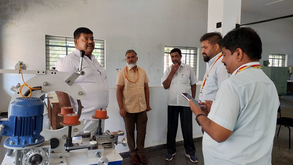SManoharCONG's tweet photo. The Mysore Electrical Industries Ltd Chairman S.Manohar Visited the CT &amp; PT Manufacturing unit.

#The_Mysore_Electrical_industries #MEI #Yeshwanthpur https://t.co/3xX3Ko5n5V