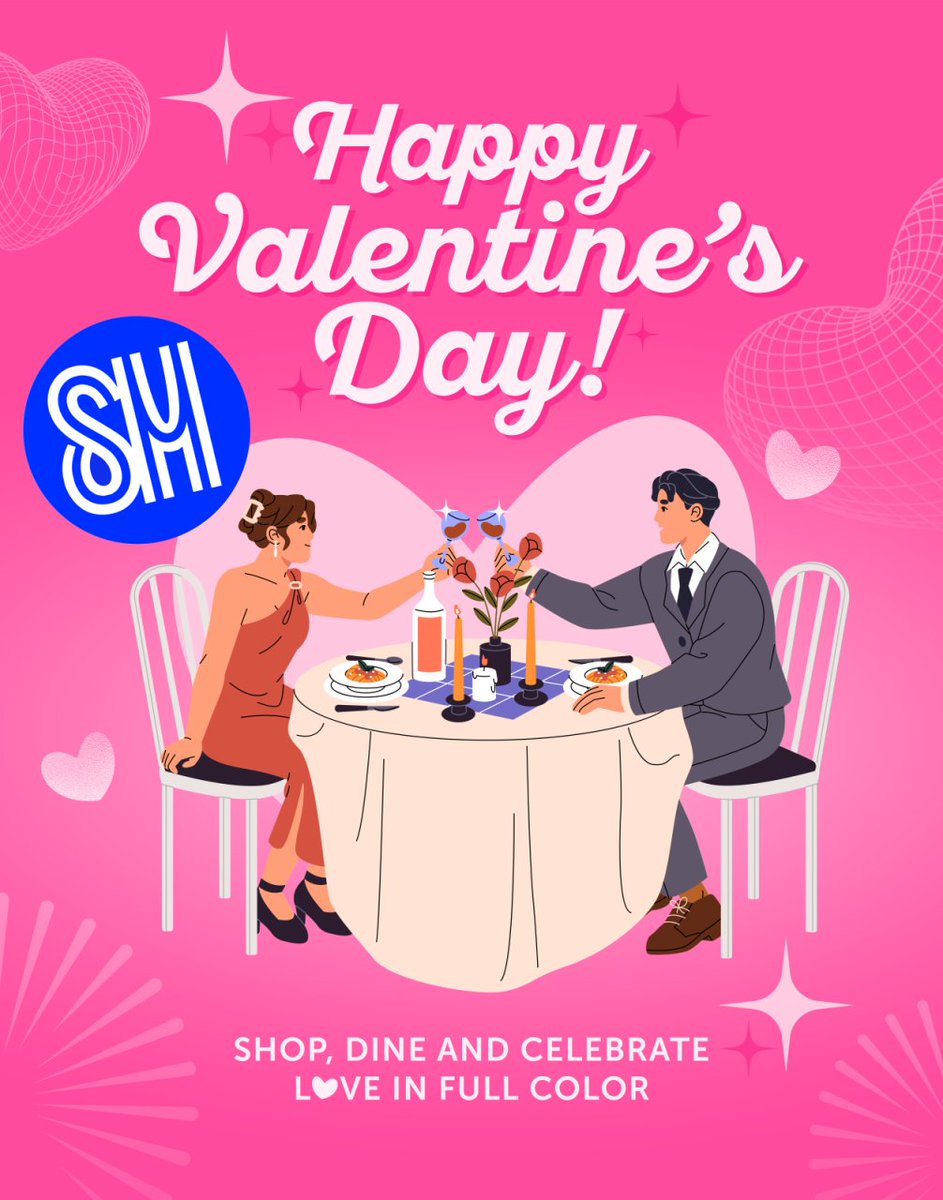 SM Supermalls (@smsupermalls) on Twitter photo May you experience love in all of its forms, or find something to love today. 💖 We’re excited to celebrate Valentine’s with you, see you here at SM! 💐 
#ValentinesAtSM #EverythingsHereAtSM May you experience love in all of its forms, or find something to love today. 💖 We’re excited to celebrate Valentine’s with you, see you here at SM! 💐 
#ValentinesAtSM #EverythingsHereAtSM