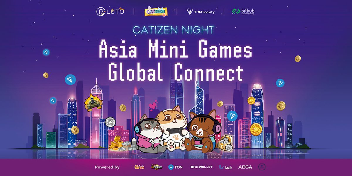 CatizenAI's tweet image. 🎮🐱 CATIZEN Night @ ConsensusHK 2025 🐱🎮

We’re thrilled to announce our CATIZEN Night at @consensus_hk 2025! Join us for an exclusive event where we’ll dive deep into the booming trend of Asia’s mini games going global 🌏. As the industry rapidly shifts, CATIZEN is at the…