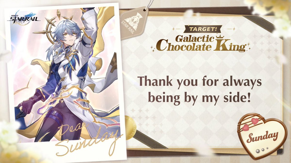 hanpancakes's tweet photo. @honkaistarrail #TargetGalacticChocolateKing
#Sunday https://t.co/chiRaqdTHh