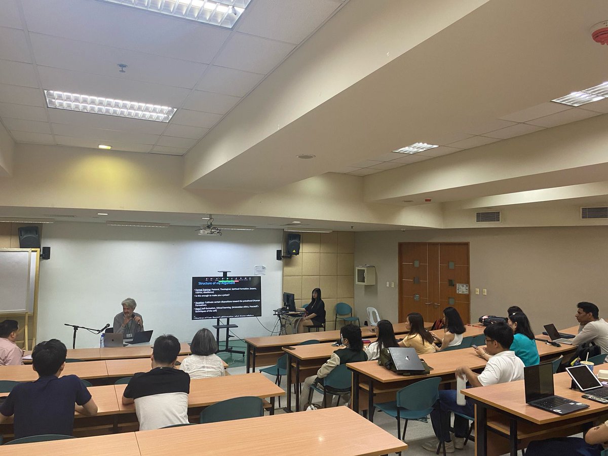 Dr Brown presented in Manila on the formation of seminarians in Sri Lanka. Large online audience to discuss clerical formation &amp; the ethic of care.