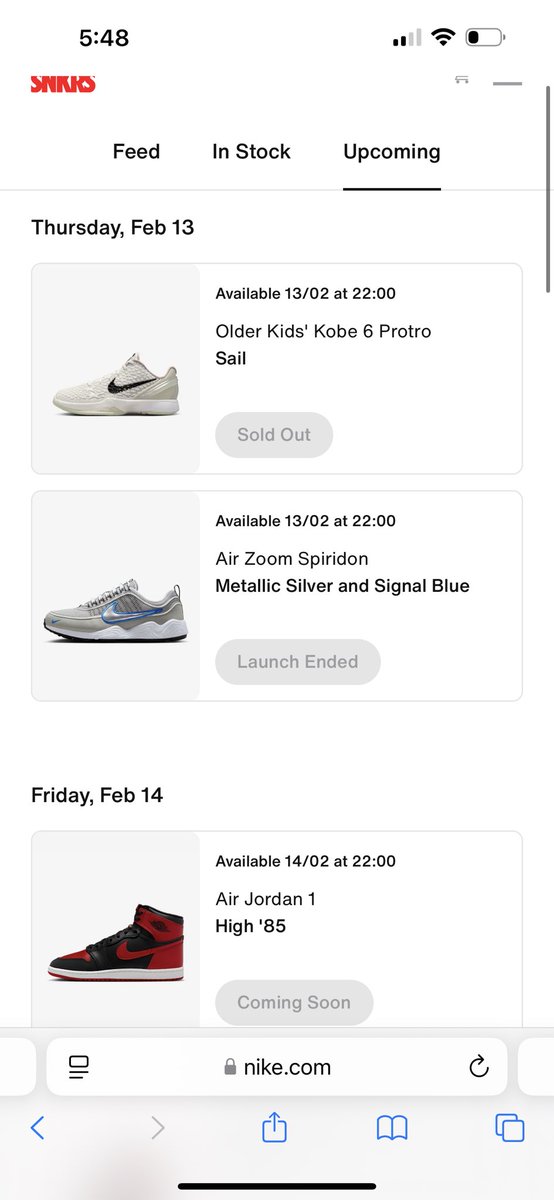 iamalscott's tweet photo. @nikestore anyone know how #snkrs works? In AsiaPac there is no app just a shitty website that gives you no notification that you have lost or even entered the launch, complete waste of time https://t.co/2fxnMiWM1T
