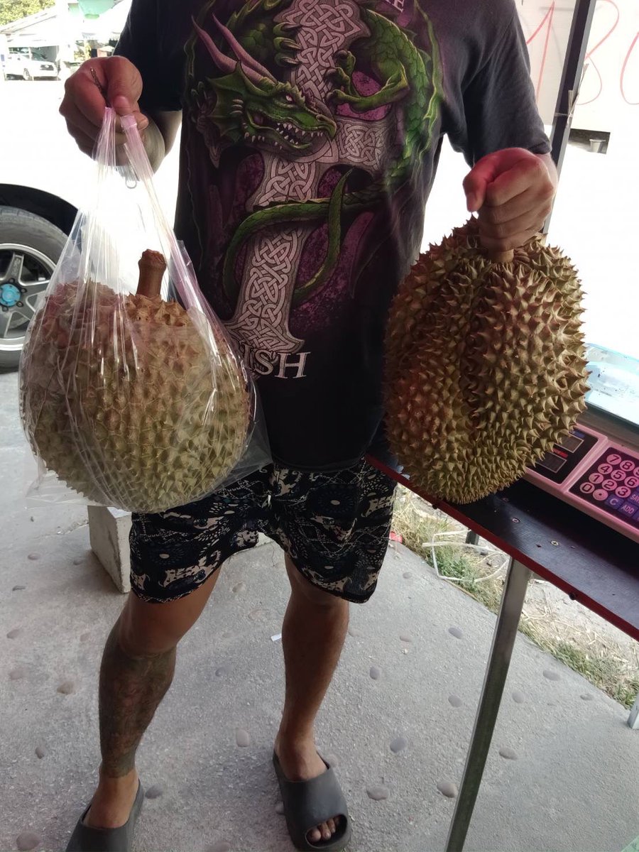 จัดโปรซื้อทุเรียนแถมโม๊ค1น้ำ #คู่แท้อุบล