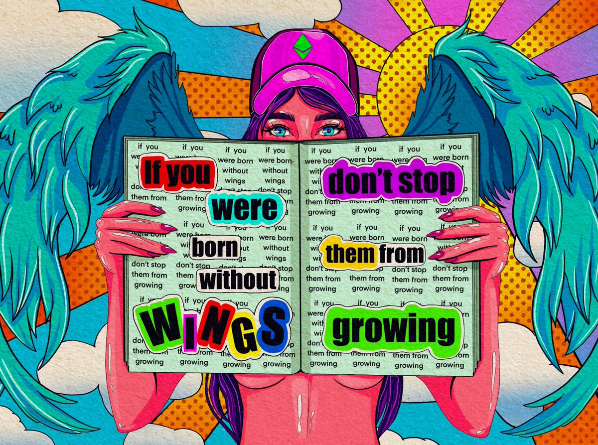 ❤️ Spread your wings

Always believe in yourself. Take care of your wings. Don't let others think you're not worthy of anything.

1/1 art available on FND
buy now: 0.09 $eth

📎