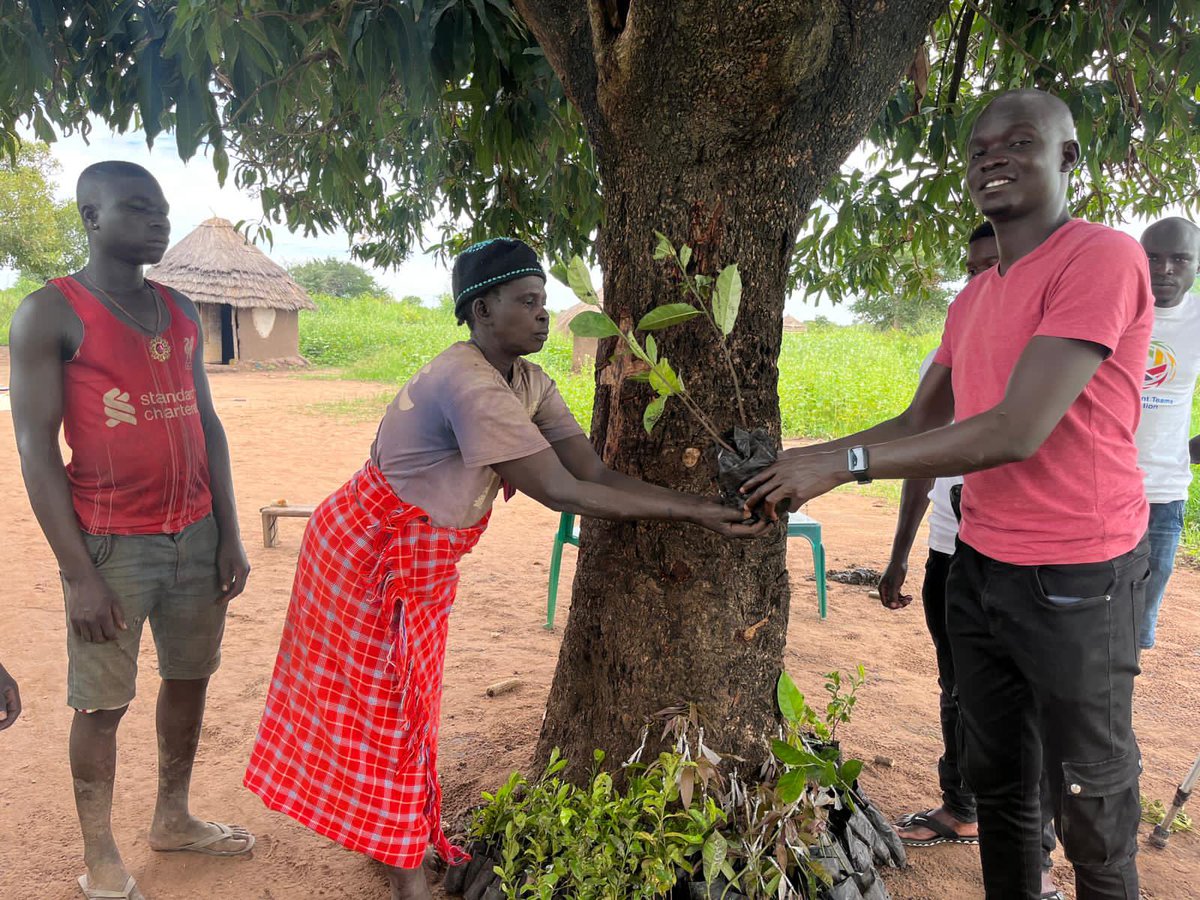 Greening My Community.
“Recognizing &amp; respecting our limitations are vital in addressing our current environmental &amp; climate crisis. 
As disabled persons, we all have the strength to plant &amp; grow trees for the good of humanity”.  ALAFI ATC.