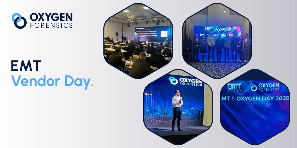 oxygenforensic's tweet image. #FlashbackFriday to EMT and Oxygen Day in Ankara last week! ✨

What an amazing day it was! We look forward to seeing you at an upcoming event soon! 

#OxygenForensics #DFIR