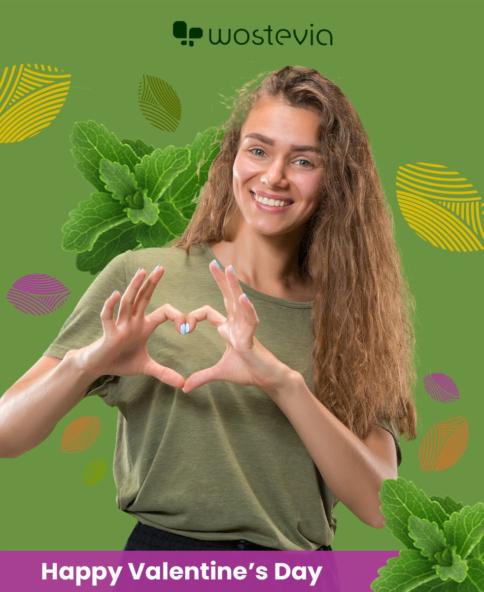 Roses are red, Stevia is sweet... No sugar needed for a treat! 😉 This Valentine’s Day, enjoy pure sweetness without the crash! Love should be light &amp; joyful, just like our Stevia! 💖 #Wostevia #NaturallySweet #LoveWithoutTheSugar #ValentinesDay