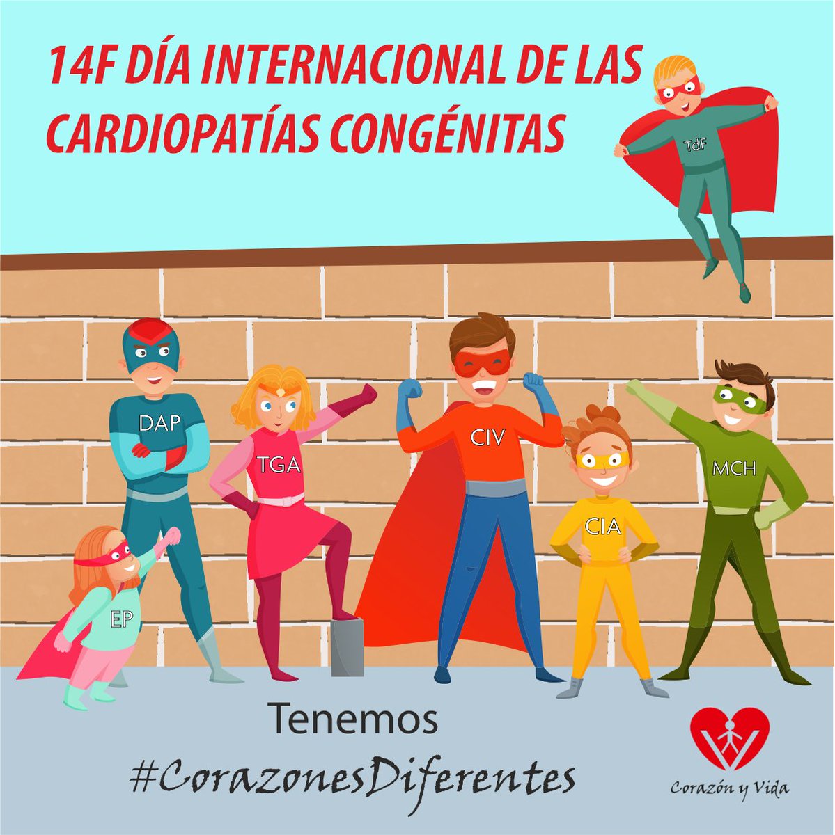 Coraznyvida's tweet photo. (1/4)❤️ 14 de febrero: Día Internacional de las Cardiopatías Congénitas ❤️

En esta fecha tan especial, queremos recordar que detrás de cada diagnóstico hay una historia de lucha y superación. https://t.co/yfK82ePGOW