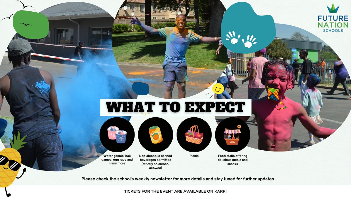 🎉 Get ready for the ULTIMATE Family Fun Day! 🎉

This exciting event is exclusively for FNS Fleurhof families—parents, learners &amp; fun-lovers, this day is just for you!🏃‍♂️💦🏀🎨

Keep an eye on the FNS Fleurhof weekly newsletter for all the exciting details &amp; updates! 🚀

#FNSFun