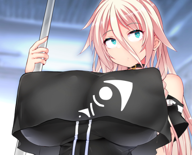 【skeb/WIP】クールな爆乳女捜査官IAちゃんが私服のおとり捜査で痴漢を取り締まるイラスト描いてます! 