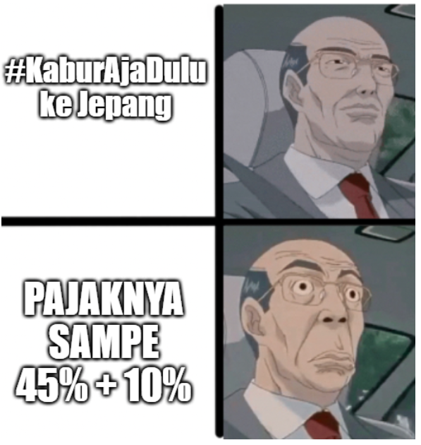 AkuntanMilenial's tweet photo. Jepang? Iya.
ini tarif pajak kalo kalian kerja di Jepang 🇯🇵

Eits!!! Tunggu dulu
45% ini tarif atasnya, macem 35% nya di indo   

🧵#jumatbelajar kali ini sebagai aksi dukungan #KaburAjaDulu https://t.co/m2bWaqqAAj