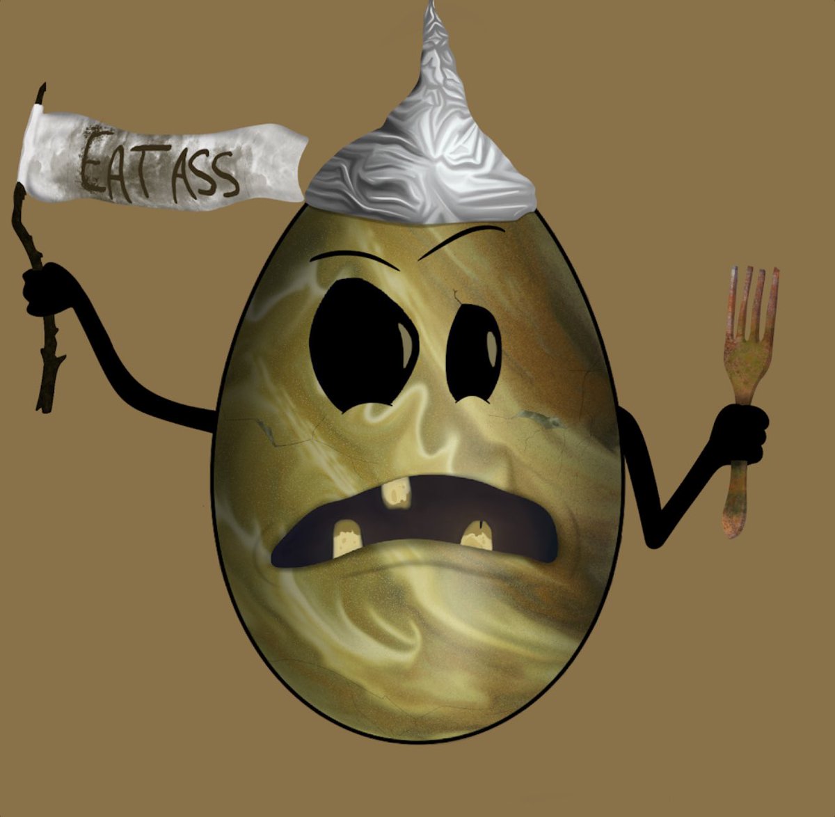 Whoever 🧹 up a couple hundred eggs and fully commits to Huevo  💍 

🥚 will eat your ass live on stream 🎥