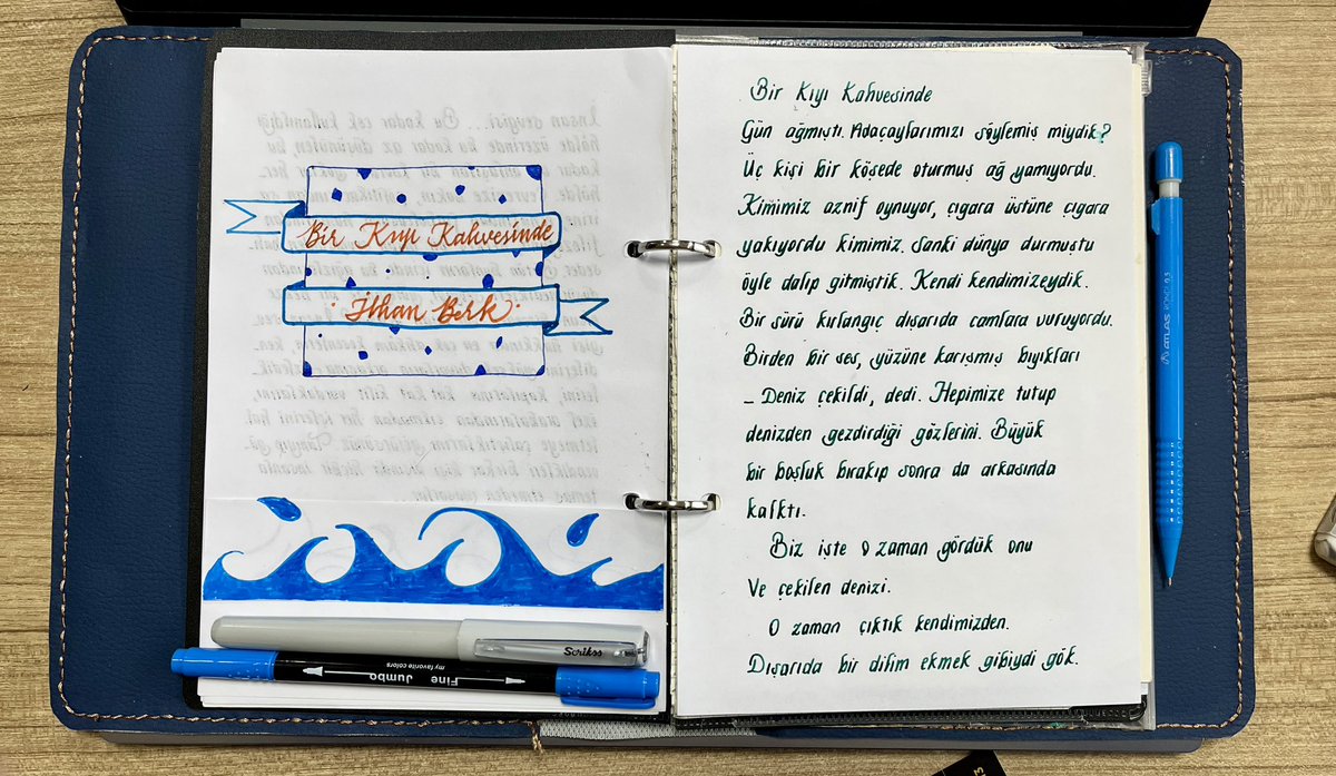 Bir Kıyı Kahvesinde
#ilhanberk