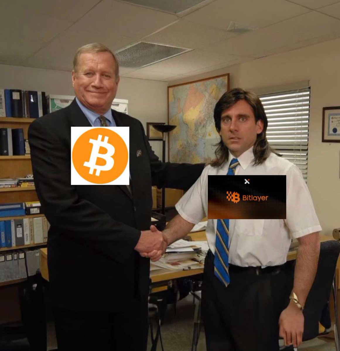 SangAnh27327's tweet image. Funny Meme #Bitlayer1M