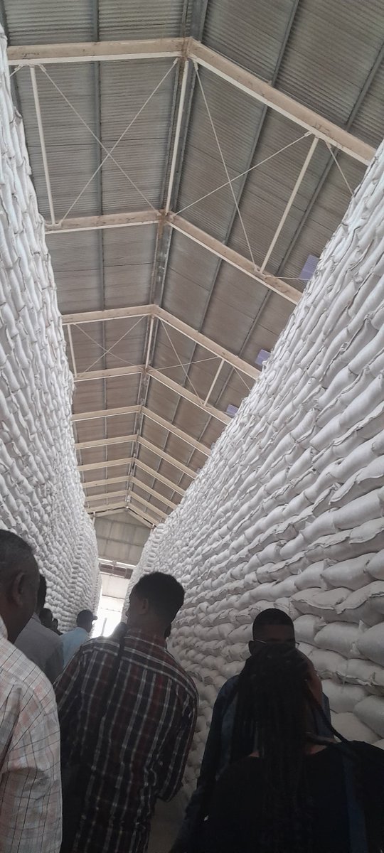 As part of their study tour to #Tanzania to learn about the country's disaster risk management in agriculture, officials from <a href="/FAO/">Food and Agriculture Organization</a> &amp; the Govt. of #Ethiopia visited the #NationalFoodReserveAgency in #Arusha.

<a href="/FAOTanzania/">FAO in Tanzania</a> <a href="/MoA_Ethiopia/">Ministry of Agriculture Ethiopia</a> <a href="/Eth_Meteorology/">Emi</a> <a href="/EUinEthiopia/">EU in Ethiopia / የአውሮፓ ህብረት በኢትዮጵያ</a> #ProActII #EU