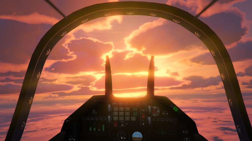 GioStormGTA's tweet photo. Nothing better than a beautiful Los Santos sunset 🌇 https://t.co/6ngpkkSSYQ