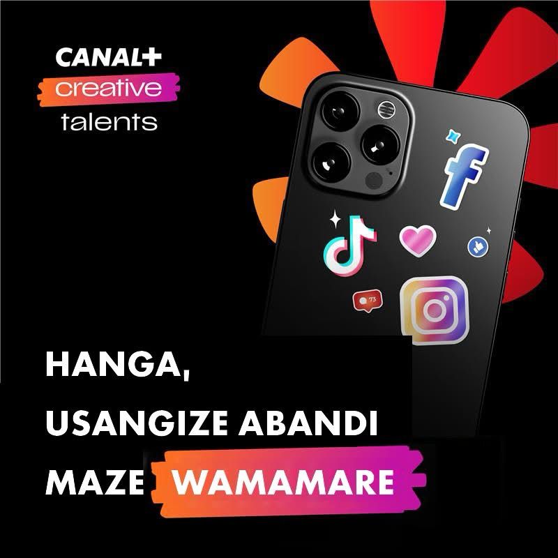 ClaudeKarangwa's tweet photo. CANAL+ #CREATIVETALENTS
Ukora ibijyanye na "digital content creation"?
Urifuza guteza imbere impano yawe no kuyigeza kure y’imipaka?
Iyandikishe muri CANAL+ CREATIVE TALENTS maze ubone ubufasha bwihariye butangwa n’itsinda ry’inzobere n’impuguke mu ikoranabuhanga👌🏽 Link👇🏽 https://t.co/pDjuazktfh