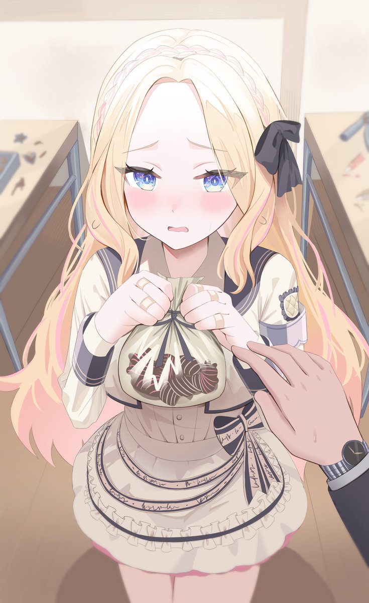 gompu_'s tweet image. #学マス 

「甘い物、好きって言ったでしょ…？」