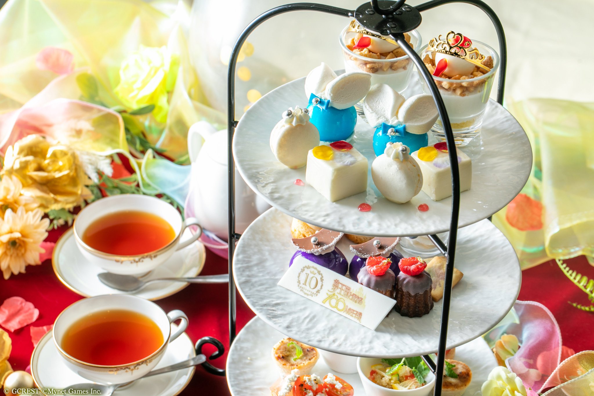 夢王国と眠れる100人の王子様 夢100 プリンスホテル コラボカフェ ドライ お姫様気分を味わえる「夢100×サンシャインシティプリンスホテル