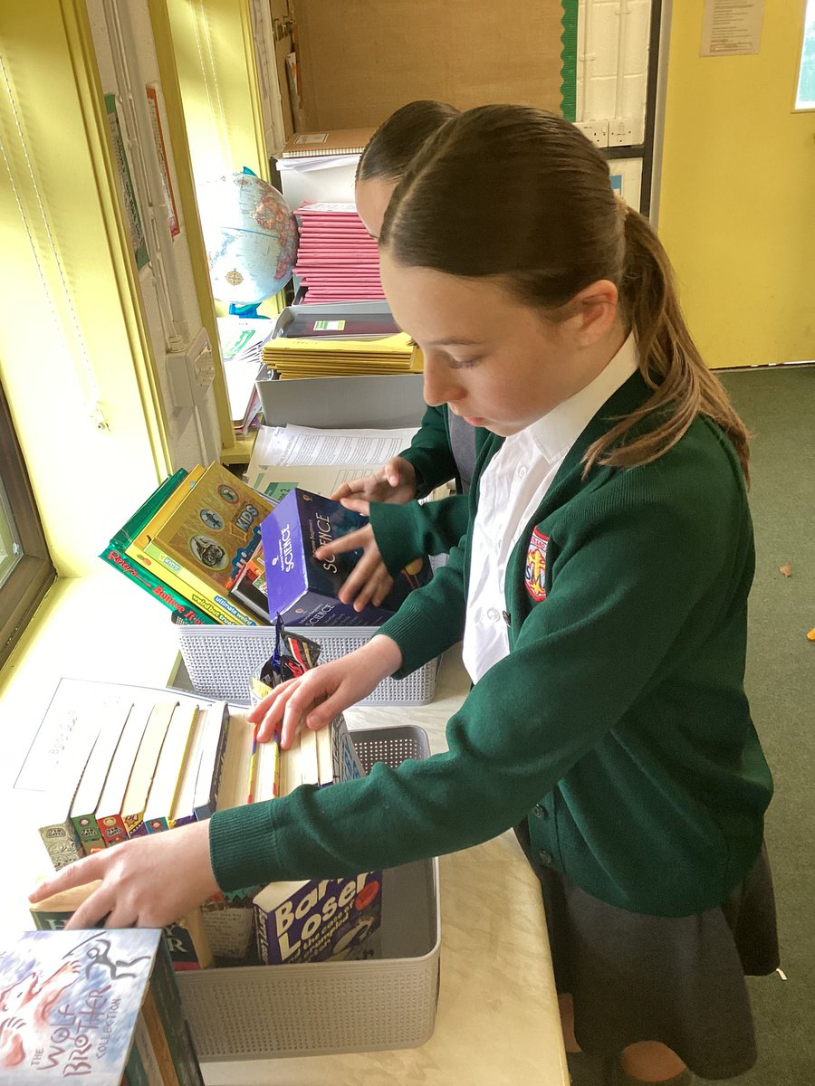 We opened our Year 6 Book Club today so that children can borrow a book over the half term break and enjoy reading it with a tasty hot chocolate. We can’t wait to hear their reviews and recommendations next term! We love reading! 📕 📖 📚 <a href="/StMargarets_/">St Margaret's Anfield CE Primary</a> <a href="/smadeputy/">Mrs Jones-Ward</a>