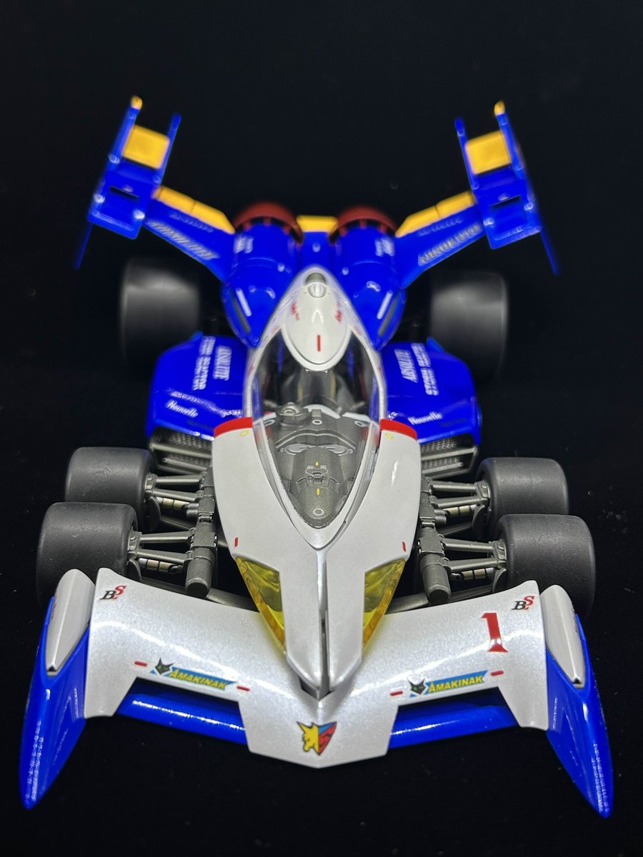 Maraimo2's tweet photo. 2025第一件委託作品
Aoshima SUPER ASURED  SA-01/C
全機拋到反光發亮

第一次做閃電霹靂車 可惜比較喜歡AKF-11
有機會在買一台自己的來做
#閃電霹靂車
#新世紀GPXサイバーフォーミュラ
#サイバーシステム https://t.co/3YUmTJBf3V