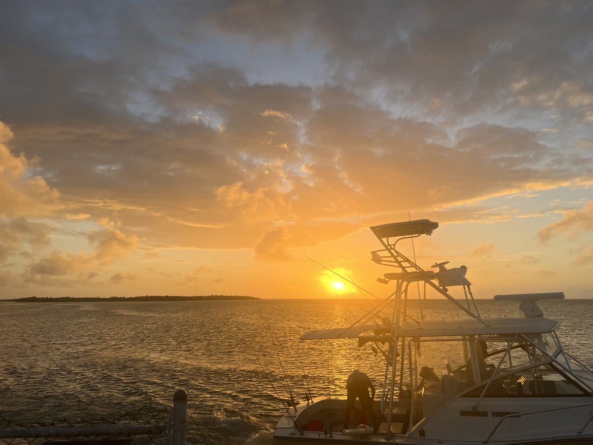 Great way to start the day!! #sunrise #keywest #giegerkey