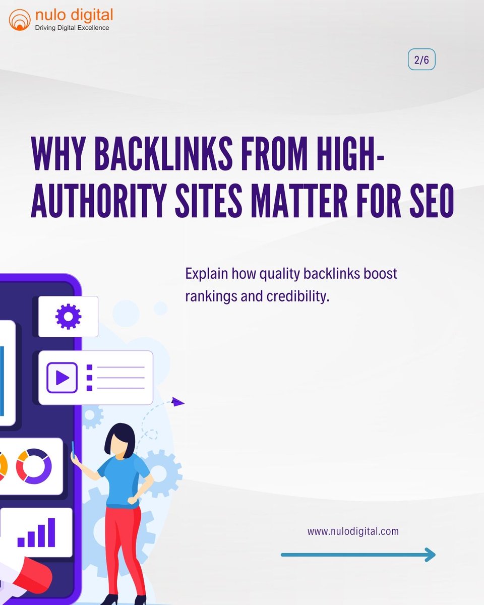 Nulodigital's tweet photo. ๐ข SEO Knowledge Series โ Part 11
๐ Earn Backlinks from Authoritative Sites & Boost Your SEO!
Contact us: +91-8929255515
๐ Visit us: https://t.co/VvfdMEVcK7
๐ #SEO #Backlinks #LinkBuilding #AuthorityBacklinks #GoogleRanking #DigitalMarketing #SEOTips #Nulodigital https://t.co/ZkMdA0xNO9