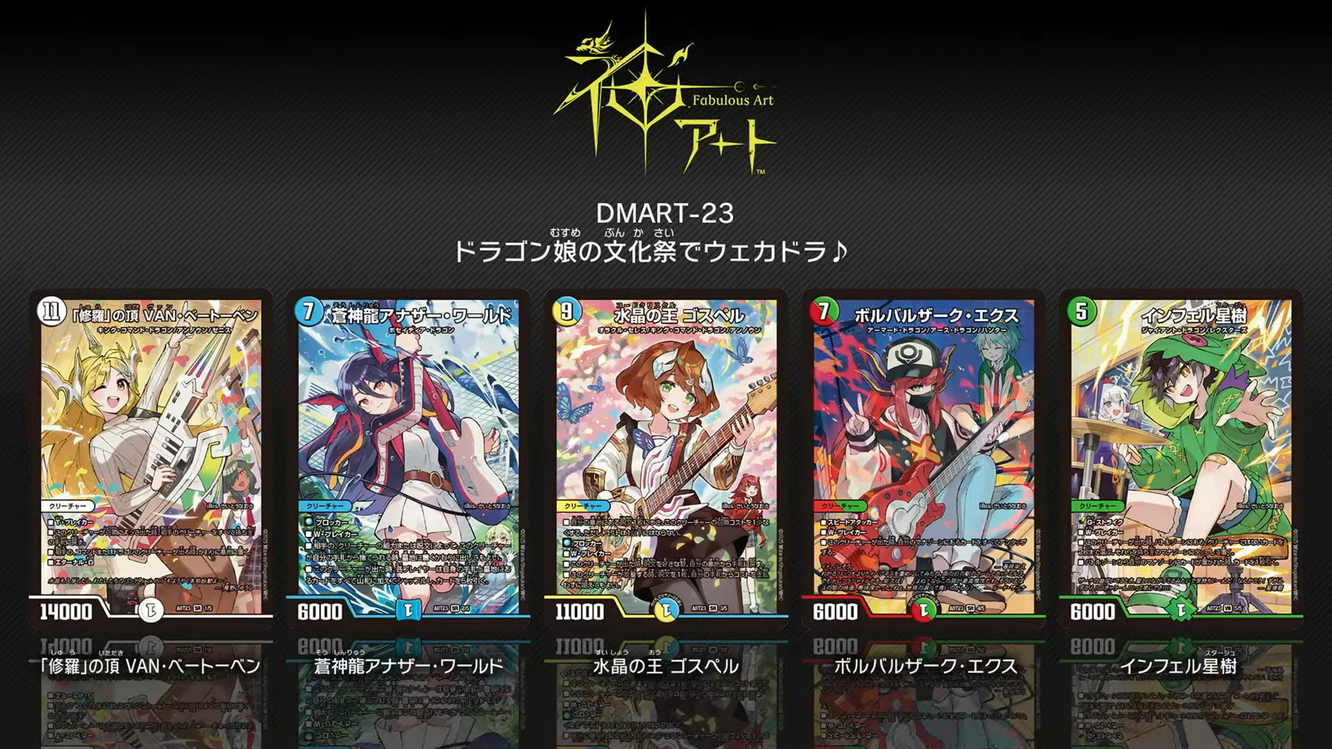 デュエルマスターズ 神アート ドラゴン娘の文化祭でウェカドラ♪ 4個 デネブログ on X: 
