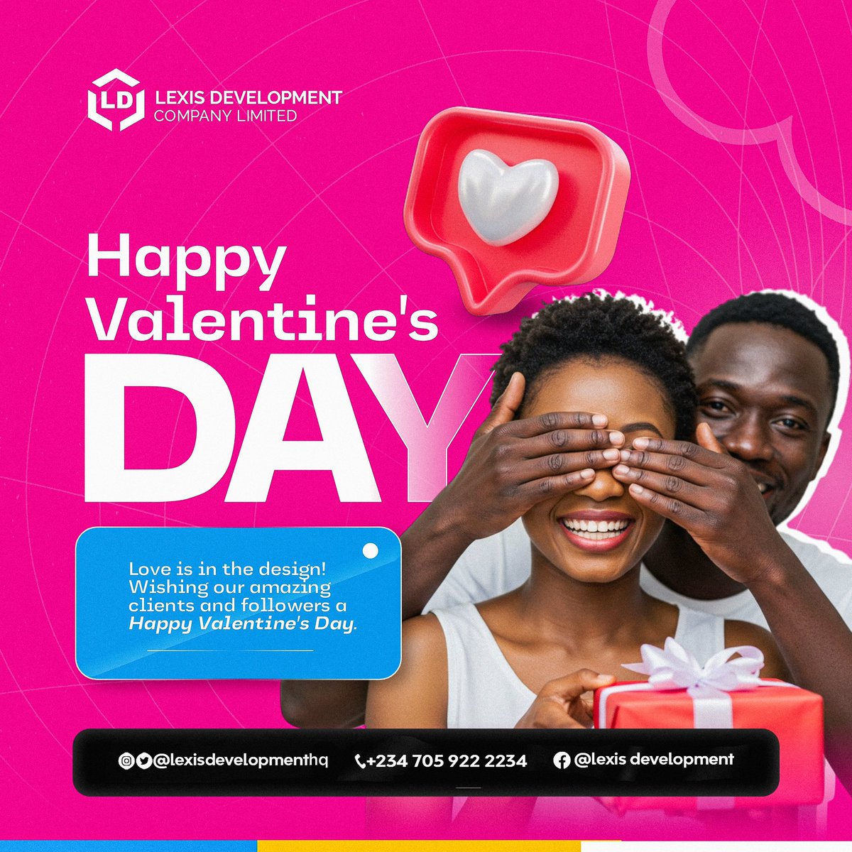 LexisDev's tweet image. Happy Valentine’s Day! ❤️
Love is in the design! Wishing our amazing clients and followers a day filled with love, creativity, and connection.

#reels #lexisdevelopment #fyp #technology #viral #explore #newpost #explorepage #trendingreels #newyork #viralvideos #exploremore #love