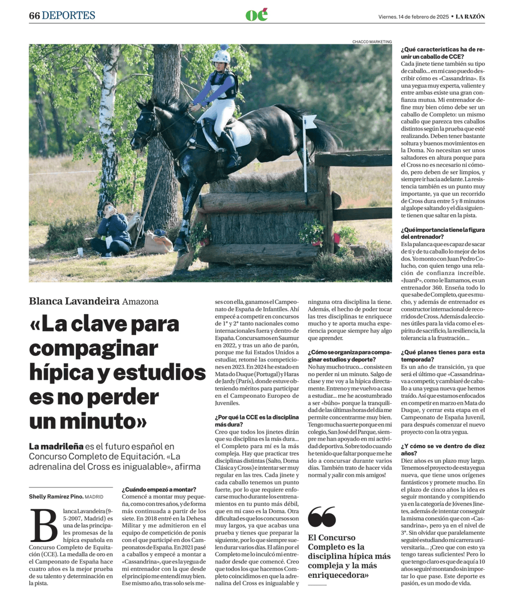 mfan_gc's tweet photo. #Hípica🇪🇸➤ La amazona madrileña Blanca Lavandeira es el futuro español en «Concurso Completo de Equitación» disciplina que también practicó nuestro presidente de la @rfhe_  Javier Revuelta. 

#Caballos #PRE #GijónHorseJumping2024 #CSN5* #FundaciónEduardoKocina #FEK #ecuestre #eventos #verano #Gijón #Asturias #VeranoGijonés #LNS2024