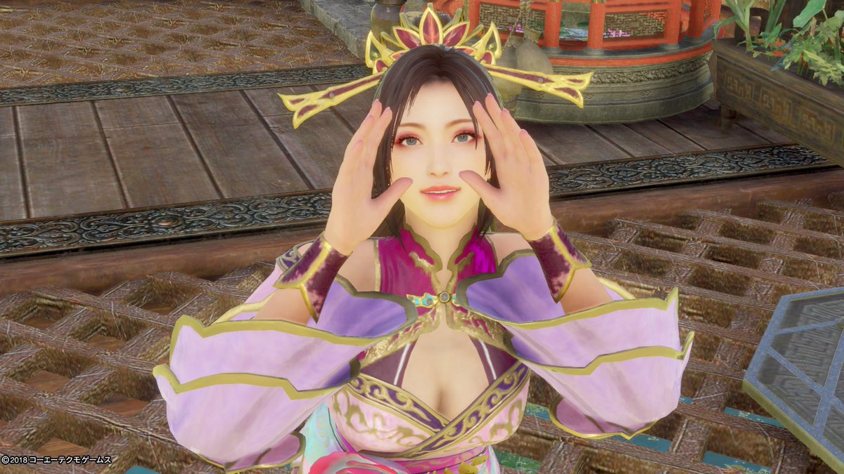 三國無双origins貂蝉役の上田瞳さんのサイン色紙当選しました