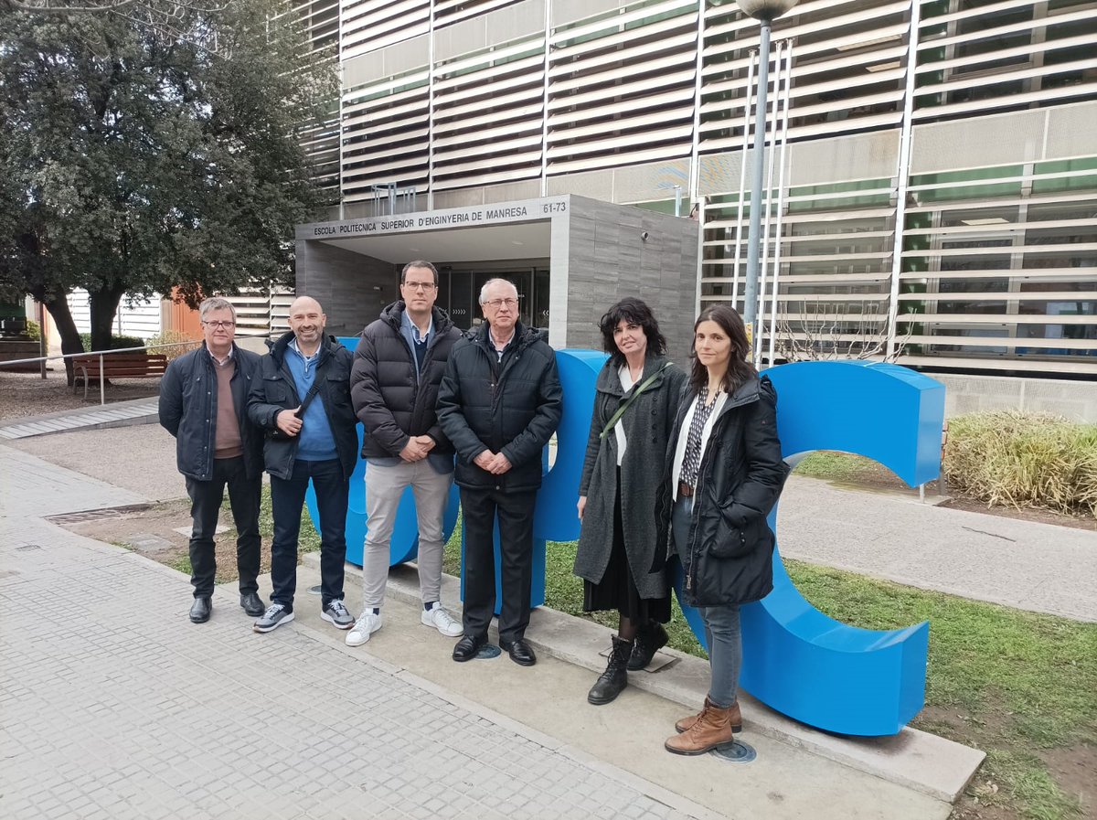 UPC Manresa (@upcmanresa) on Twitter photo Ahir vam rebre la visita de Jordi Aguasca, Jesús Murillo i Laura Sobrevías d’<a href="/accio_cat/">ACCIÓ</a> per conèixer de primera mà l’activitat del centre de recerca <a href="/SSR_UPC/">Smart Sustainable Resources (SSR-UPC)</a> de la <a href="/upcmanresa/">UPC Manresa</a>.
Una trobada per compartir experiències en l’àmbit de la sostenibilitat i la tecnologia. Ahir vam rebre la visita de Jordi Aguasca, Jesús Murillo i Laura Sobrevías d’<a href="/accio_cat/">ACCIÓ</a> per conèixer de primera mà l’activitat del centre de recerca <a href="/SSR_UPC/">Smart Sustainable Resources (SSR-UPC)</a> de la <a href="/upcmanresa/">UPC Manresa</a>.
Una trobada per compartir experiències en l’àmbit de la sostenibilitat i la tecnologia.
