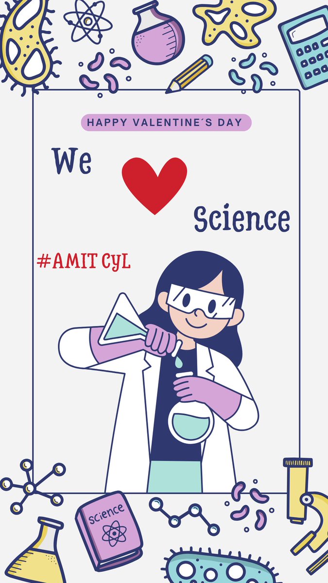 AMITCyL's tweet image. Happy Valentine´s Day. We ❤️Science