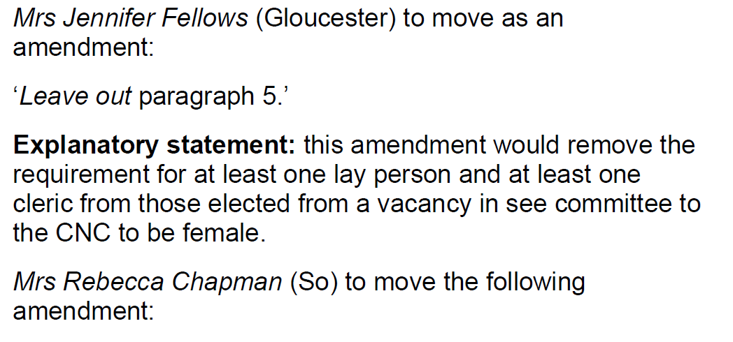 General Synod tweet media