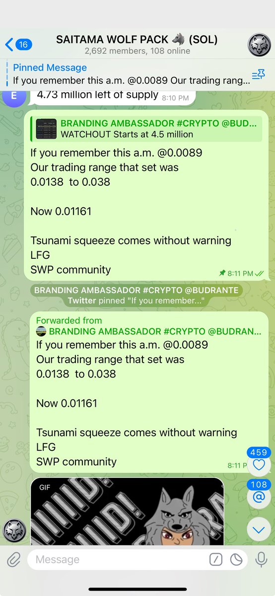 BudRante's tweet photo. @Adambreakbread_ @solana @Saitama_Reborn $SWP lowest Raydium supply out of all viable &amp; sustainable #meme @YahooNews 
#Registered business in Florida USA 🇺🇸 
Currently in long term partnership with 
METRO #BAGUIO LIONS CLUB #MBLC 
#PHILIPPINES
#LIONS CLUB INTERNATIONAL

#CRYPTO #Cryptonews 
https://t.co/Axh65ZUmey @CNN https://t.co/M7RpJiLbKB