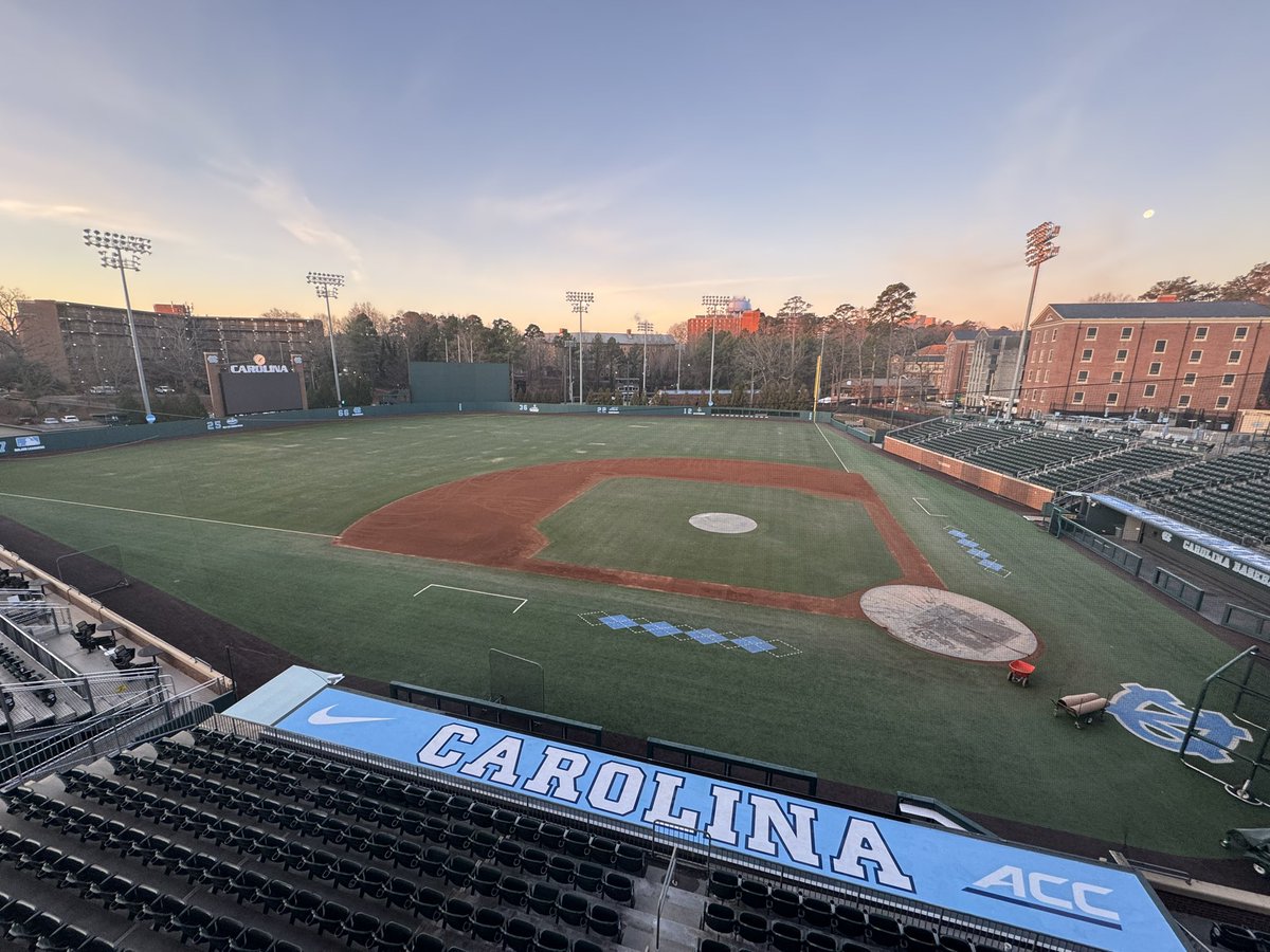 Two of the best words in sport - Opening Day! 

Come join us at the Bosh at noon for an Opening Day doubleheader. #GoHeels