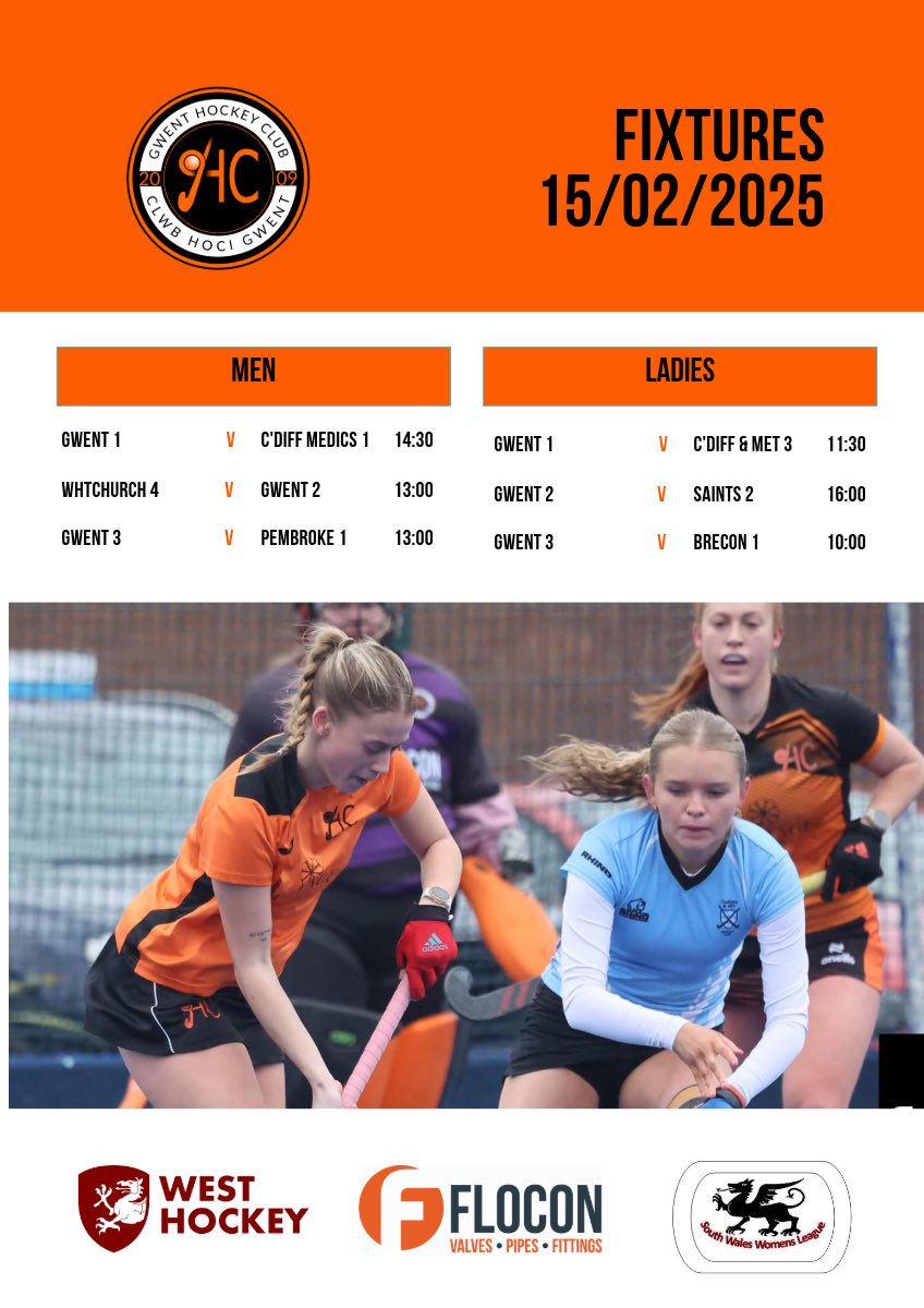 5 home games this weekend and lots of points to play for 💪🏻 

Good luck to all our teams 🟠⚫️ 

<a href="/swsportsnews/">South West Sports News</a> <a href="/SWalesLeague/">South Wales League</a> <a href="/HockeyWales/">Hoci Cymru</a>
